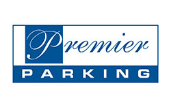 We Do Lines - Premier parking logo on a white background.